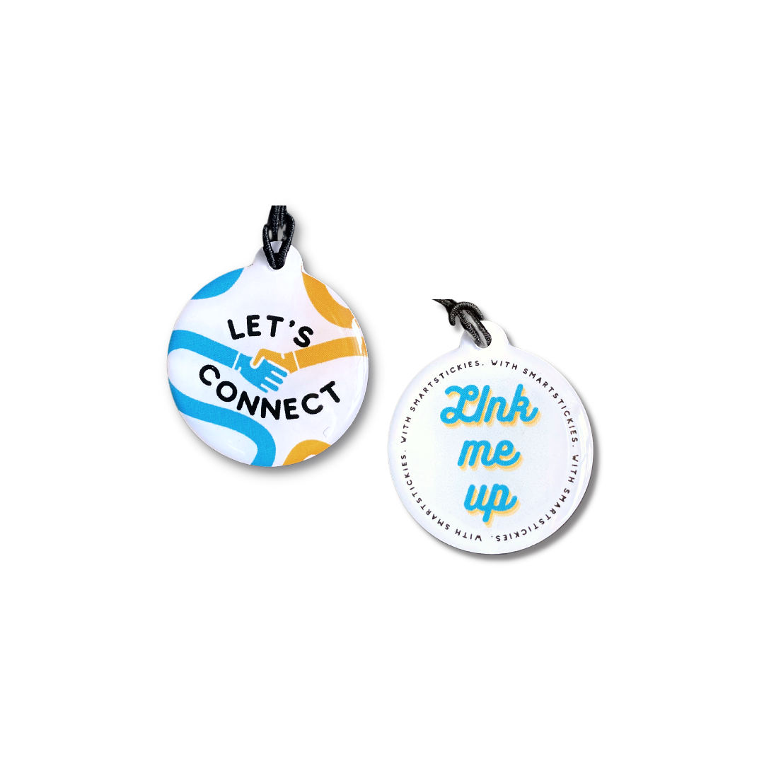 'Let's connect' Smart Keychain